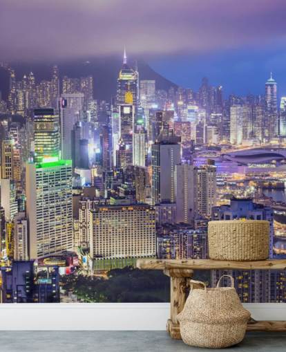 Hong Kong Island Skyline Hong Kong Island Skyline Wallpaper 