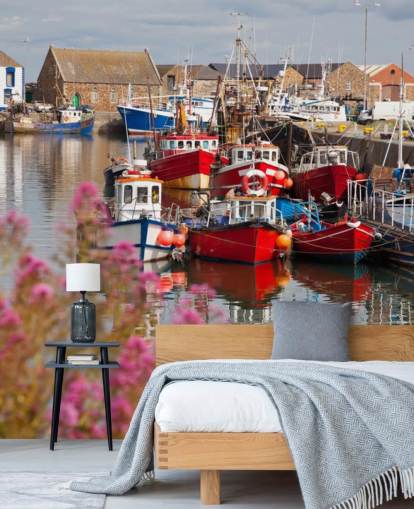 Howth Harbour mural