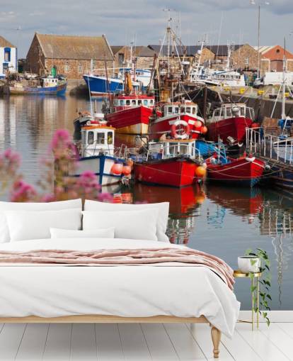 Howth Harbour mural