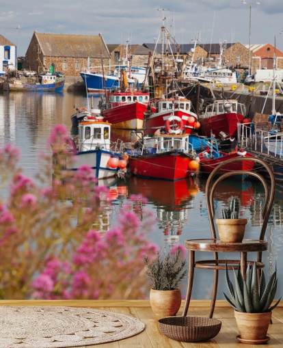 Howth Harbour mural