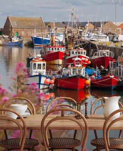 Howth Harbour mural Howth Harbour mural