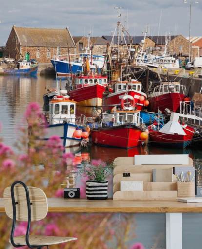 Howth Harbour mural