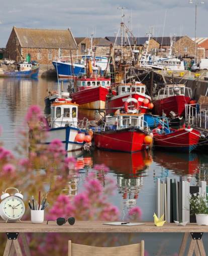 Howth Harbour mural