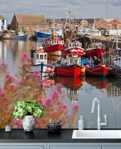 Howth Harbour mural