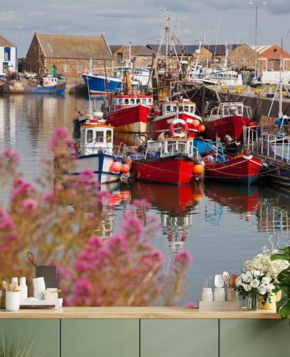 Howth Harbour mural