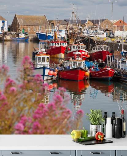 Howth Harbour mural