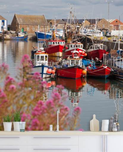 Howth Harbour mural