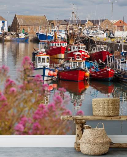 Howth Harbour mural