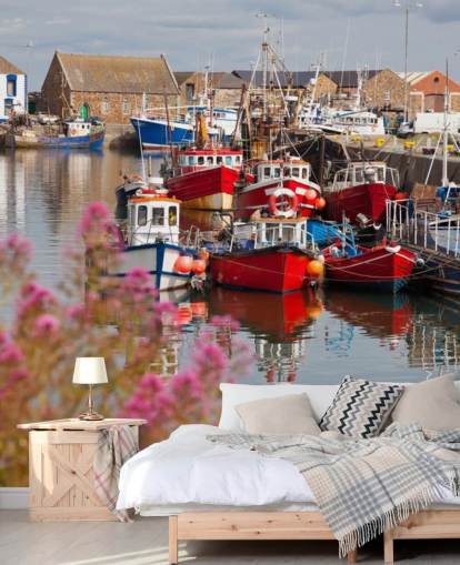 Howth Harbour mural Howth Harbour mural