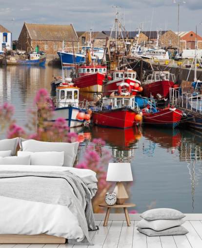 Howth Harbour mural