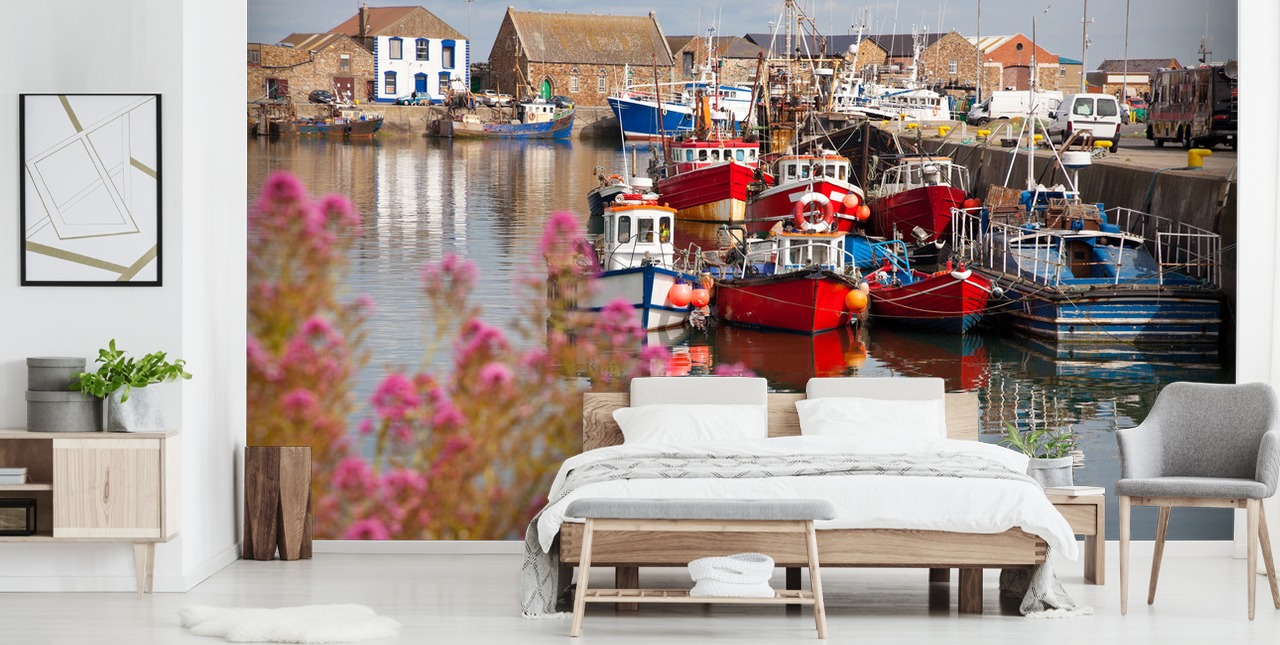 Howth Harbour mural