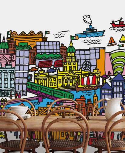 Centro de Dublín Dublin City Centre Wallpaper 