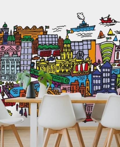 Dublin sentrum Dublin City Centre Wallpaper 