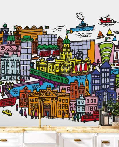 Centro de Dublín Dublin City Centre Wallpaper 