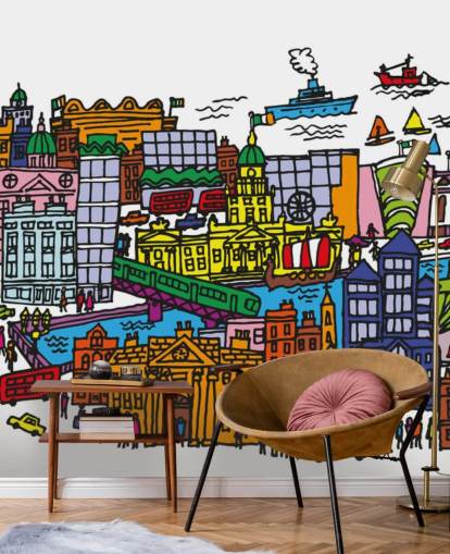 Centro de Dublín Dublin City Centre Wallpaper 