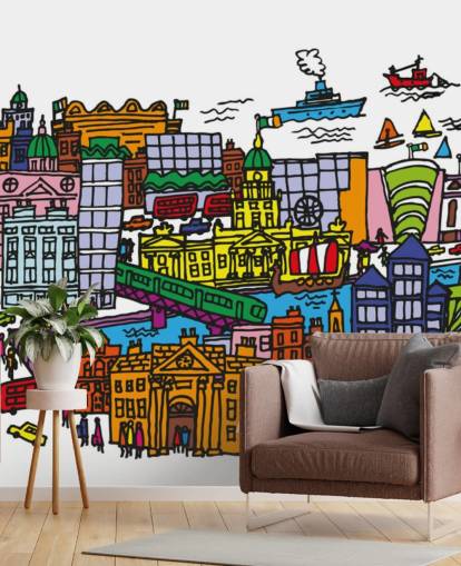 Centro de Dublín Dublin City Centre Wallpaper 