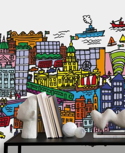 Dublins centrum Dublin City Centre Wallpaper 
