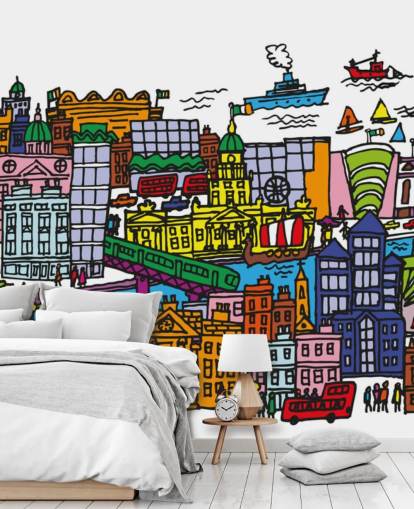 Centro de Dublín Dublin City Centre Wallpaper 