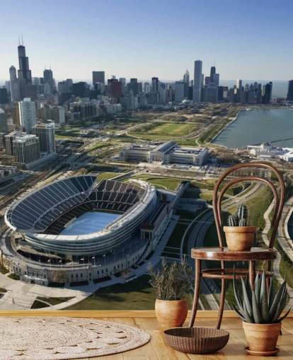 Chicago, Illinois Chicago väggmålning Chicago, Illinois Chicago väggmålning