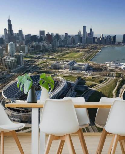 Chicago, IL Chicago-Wandbild 