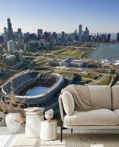 Chicago, Illinois Chicago väggmålning Chicago, Illinois Chicago väggmålning