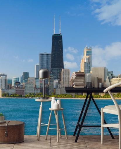 Cityscape of Chicago Cityscape of Chicago Wallpaper