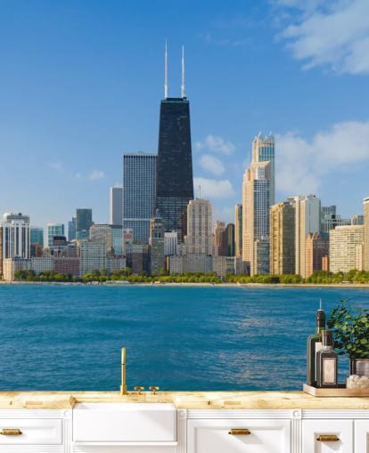 Cityscape of Chicago Cityscape of Chicago Wallpaper