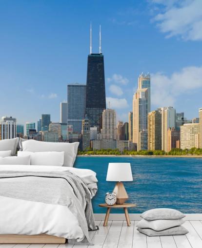 Paisaje urbano de Chicago Cityscape of Chicago Wallpaper