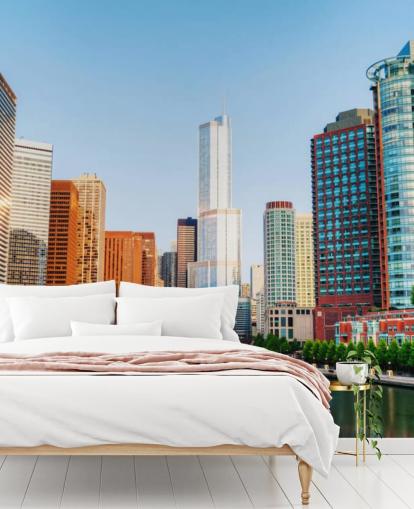 colourful chicago city wallpaper colourful chicago city wallpaper