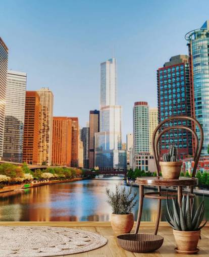 colourful chicago city wallpaper colourful chicago city wallpaper