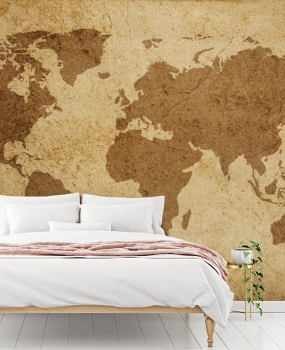 Brown Textured World Map Wallpaper Brown Textured World Map Wallpaper