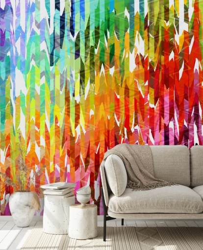 Abstract Colourful Rainbow Lines Wallpaper Abstract Colourful Rainbow Lines Wallpaper