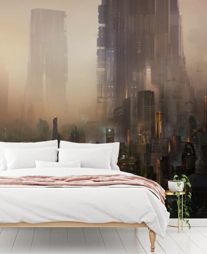 Futuristische Stadt Sci Fi Wallpaper Futuristische Stadt Sci Fi Wallpaper