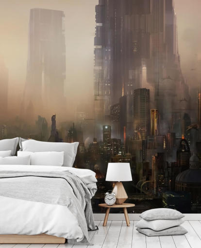 Futuristic City Sci Fi Wallpaper