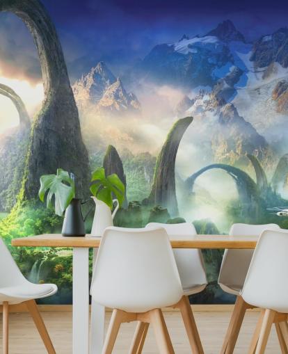 Papel de Parede Dinosaur Rockland