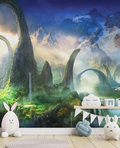 Dinosaurus Rockland Fantasy Taustakuva