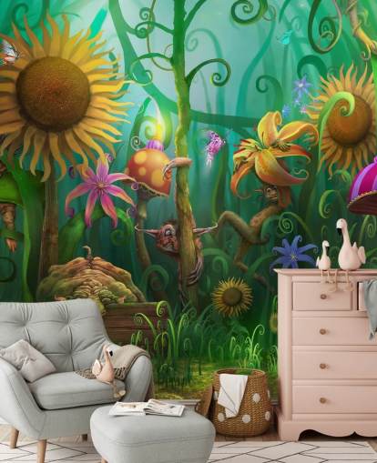 Troll Forest Baggrund Troll Forest Baggrund