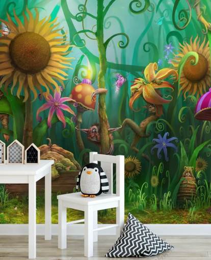 Carta da parati Troll Forest Carta da parati Troll Forest