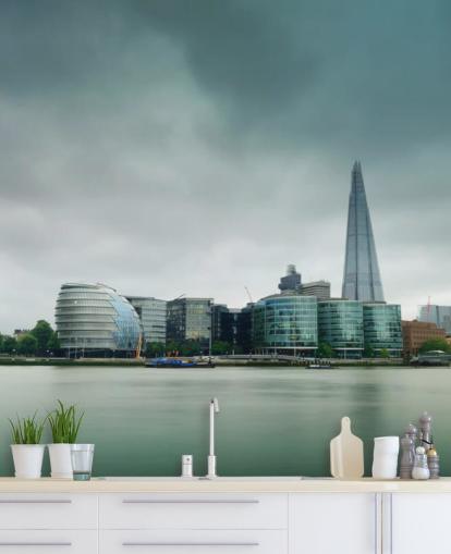 Londoner Skyline Hintergrundbild