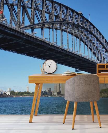grundvisning af sydney bro tapet