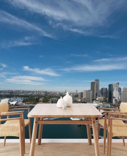 Oopperatalo on Sydneyn taustakuvan maamerkki Oopperatalo on Sydneyn taustakuvan maamerkki