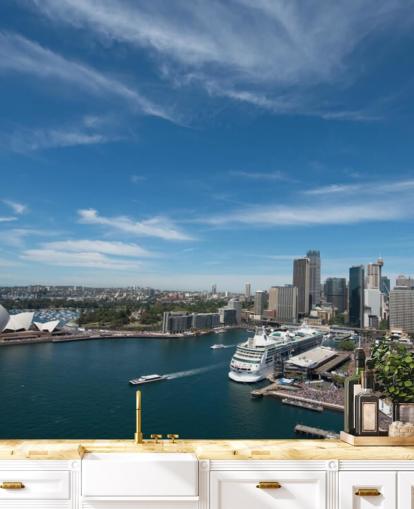 L'opéra est le point de repère du papier peint de Sydney L'opéra est le point de repère du papier peint de Sydney