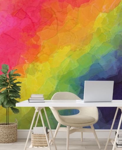Abstracte kunst behang Abstracte kunst behang