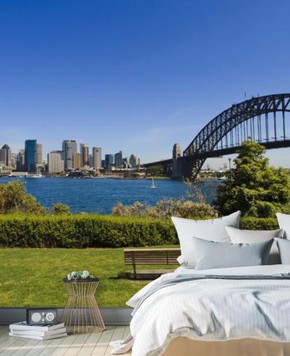 SY Mils Point Day Park Bench wallpaper