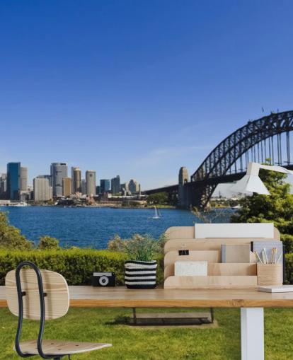 SY Mils Point Day Park Bench wallpaper