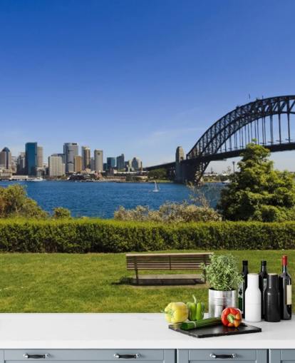 SY Mils Point Day Park Bank behang