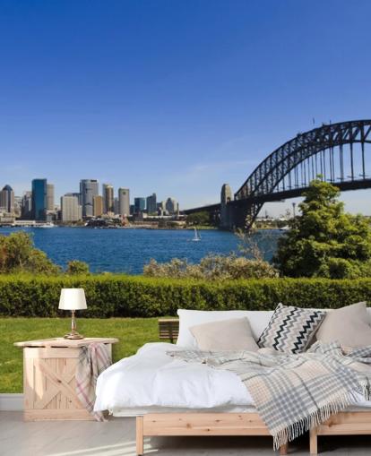 SY Mils Point Day Park Bench wallpaper