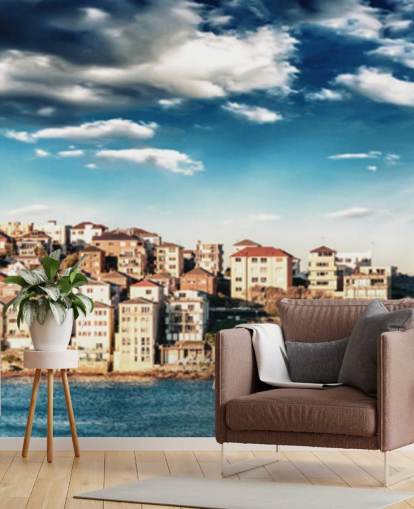 view of bondi beach wallpaper