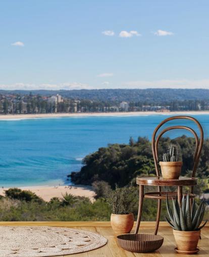 Manly Beach Australia - Panoramic wallpaper