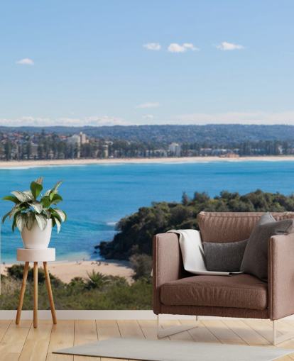 Manly Beach Australia - Panoraama tapetti Manly Beach Australia - Panoraama tapetti